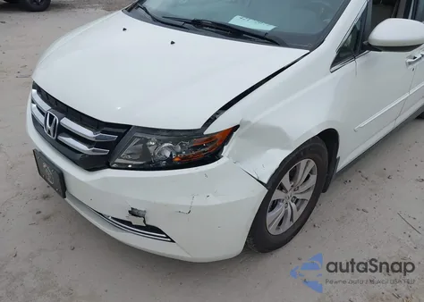 2016 Honda Odyssey Ex-L z USA, uszkodzony, nr VIN 5FNRL5H66GB057691